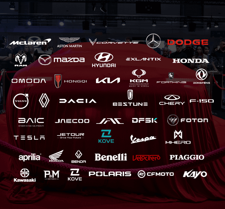 Marki i wystawcy obecni na Poznań Motor Show