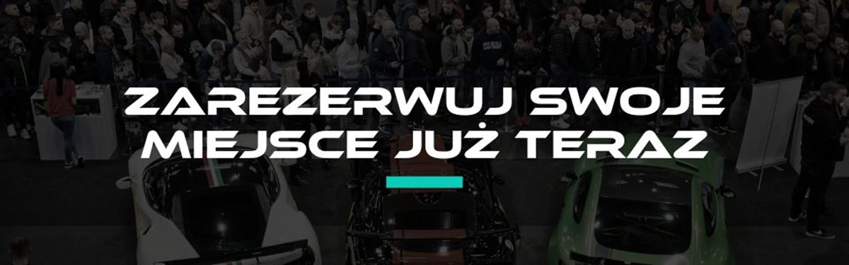Zarezerwuj swoje miejsce na Poznań Motor Show