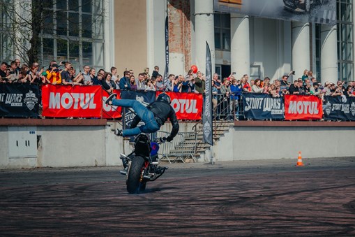 stunt wars na poznan motor show