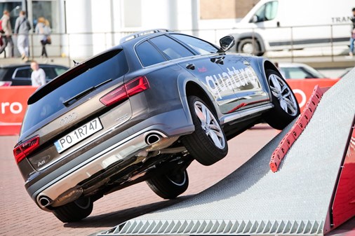 audi quatro na poznan motor show