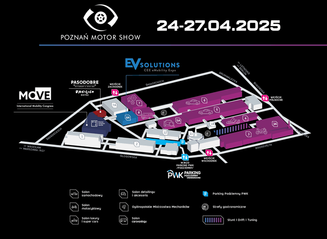 plan terenu poznan motor show 2025