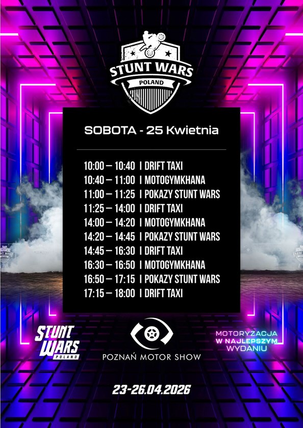 poznan  motor show drifty