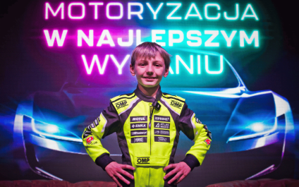 Młody Pelikan na Poznań Motor Show