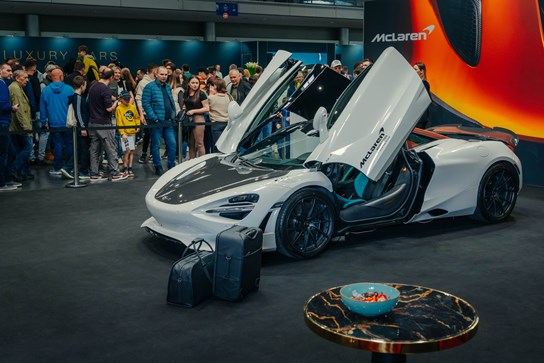 mclaren na poznan motor show