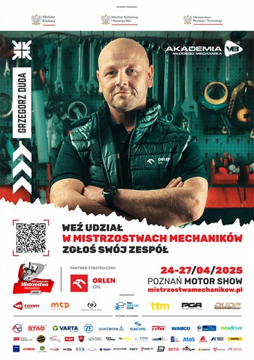 Mistrzostwa Mechaników - plakat